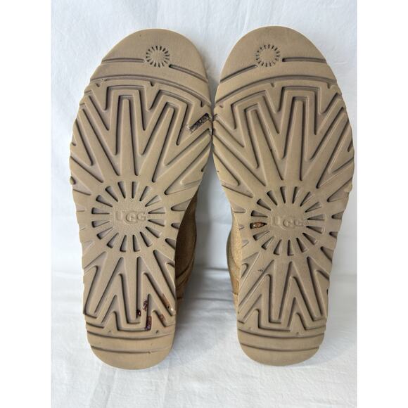 UGG Bethany Women’s Chestnut Sheepskin Suede Boots, Size 9, Cozy Winter Style - Picture 9 of 10